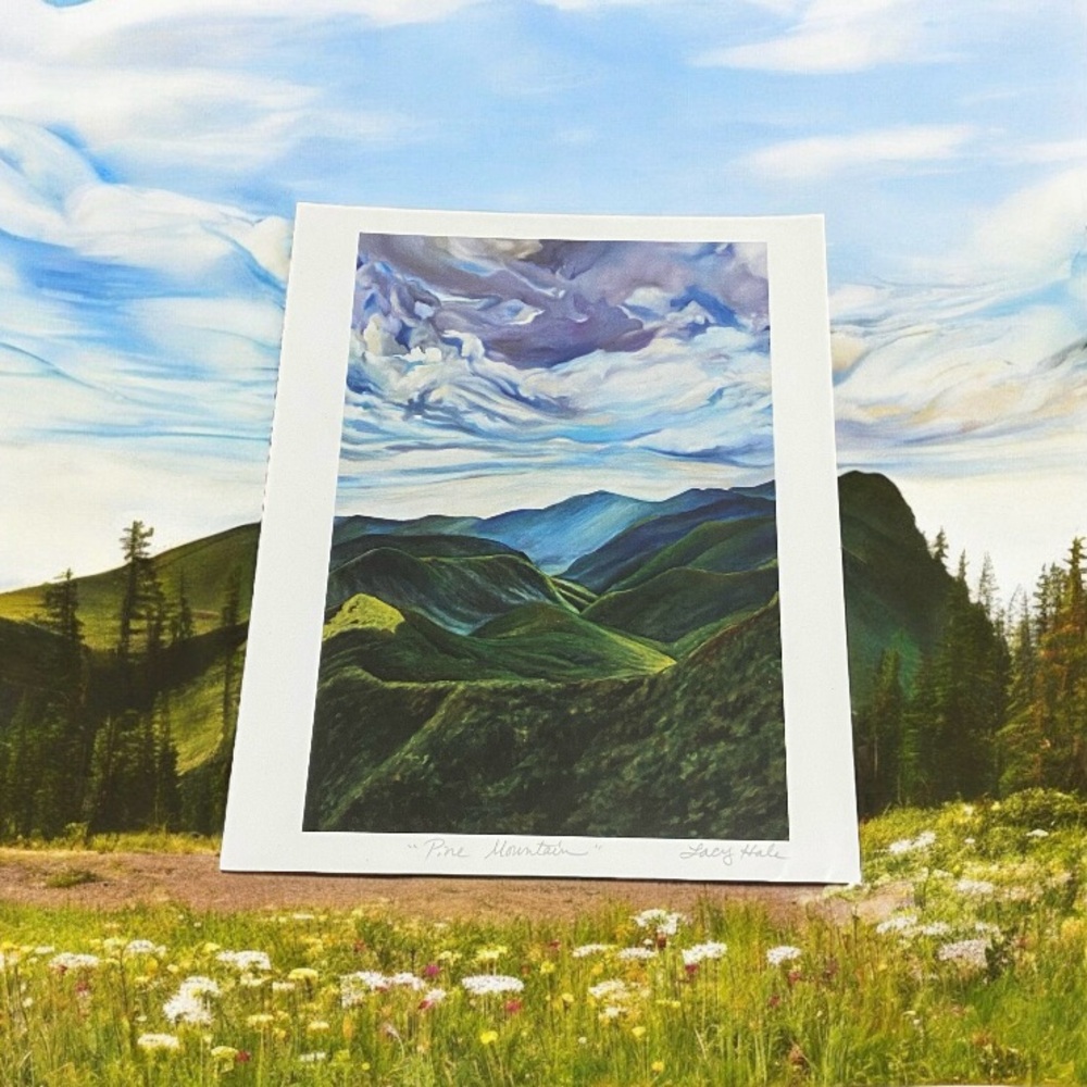 Mountain Landscape Art Print